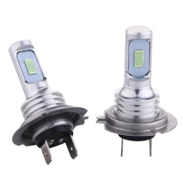 H7 LED Car Fog Bulbs 72W 1000LM 6000-6500K White Light 2PCS - 1