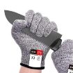 Cut-resistant Gardening Gloves, HPPE, Level 5, Size L, 24cm, Black - 2