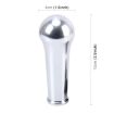 Universal Car Shifter Lever Cover, Manual/Auto Gear Knob, Silver, 10x4cm - 2