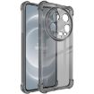 Xiaomi 14 Ultra 5G imak Shockproof Airbag TPU Case - Transparent Black - 1