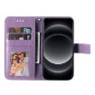Xiaomi 14 Ultra Light Purple 7-Petal Flowers Embossing Leather Case - 4