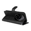 Xiaomi 14 Ultra Flip Leather Phone Case - Classic Calf Texture, Black - 5