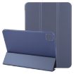 iPad Pro 13 2024 GEBEI Shockproof Leather Case Dark Blue 3-Fold Holder - 1