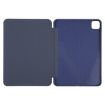 iPad Pro 13 2024 GEBEI Shockproof Leather Case Dark Blue 3-Fold Holder - 5
