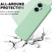 Realme Narzo N55 Green Liquid Silicone Dropproof Phone Case - 4