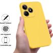 Realme C53/Narzo N53 Yellow Silicone Dropproof Full Coverage Case - 2