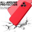 Realme C53/Narzo N53 Red Silicone Dropproof Full Coverage Case - 4