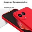 Realme Narzo 60x Red Liquid Silicone Dropproof Full Coverage Case - 4
