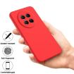 Realme12/12x 5G Red Liquid Silicone Dropproof Phone Case Global - 5
