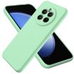 Realme P1 Pro Green Liquid Silicone Dropproof Full Coverage Case - 1