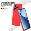 Realme C63/Narzo N63 Red Liquid Silicone Dropproof Phone Case - 3