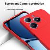 Realme C63/Narzo N63 Red Liquid Silicone Dropproof Phone Case - 4