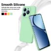 Realme C63/Narzo N63 Green Liquid Silicone Dropproof Phone Case - 3