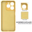 Realme C61 Global Yellow Liquid Silicone Dropproof Phone Case - 6