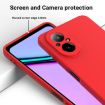 Realme 12 Lite Red Liquid Silicone Dropproof Full Coverage Phone Case - 4
