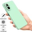 Realme 12 Lite Green Liquid Silicone Dropproof Full Coverage Case - 2
