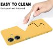 Realme C61/Narzo N61 Yellow Liquid Silicone Dropproof Phone Case - 8