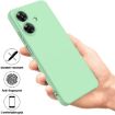 Realme C61/Narzo N61 Green Silicone Dropproof Full Coverage Case - 2