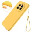 Realme 13/12 4G Yellow Liquid Silicone Dropproof Full Coverage Case - 2