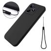 Realme C51s Black Liquid Silicone Dropproof Full Coverage Phone Case - 7