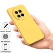 Realme Narzo N65 5G Yellow Liquid Silicone Dropproof Phone Case - 5