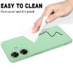 Realme Note 60 Green Liquid Silicone Dropproof Full Coverage Case - 8