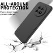 Realme 13 Pro/13 Pro+ 5G Black Liquid Silicone Dropproof Phone Case - 3
