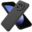 Realme 13+ Black Liquid Silicone Dropproof Full Coverage Phone Case - 1