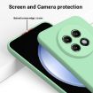 Realme 13+ Green Liquid Silicone Dropproof Full Coverage Phone Case - 6