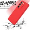 Realme C75 Red Liquid Silicone Dropproof Full Coverage Phone Case - 5