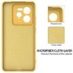 Realme GT 7 Pro Yellow Liquid Silicone Dropproof Phone Case Full Coverage - 6