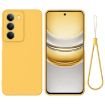 Realme 14x India Yellow Liquid Silicone Dropproof Phone Case - 1