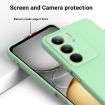 Realme C75x Green Liquid Silicone Dropproof Full Coverage Case - 4
