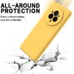 Realme 14 Pro Yellow Liquid Silicone Dropproof Full Coverage Case - 5