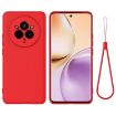 Realme 14 Pro+ Red Liquid Silicone Dropproof Full Coverage Phone Case - 1