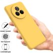 Realme P3 Pro Yellow Liquid Silicone Dropproof Full Coverage Case - 2
