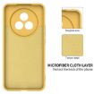 Realme P3 Pro Yellow Liquid Silicone Dropproof Full Coverage Case - 6