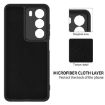 Realme 14x Global Black Liquid Silicone Dropproof Full Coverage Case - 6