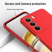 Realm V70/V70s 5G Red Silicone Dropproof Full Coverage Phone Case - 4