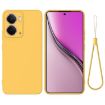 Realme P3 5G/Narzo 80x 5G Yellow Silicone Dropproof Phone Case - 1
