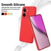 Realme P3 5G/Narzo 80x 5G Red Liquid Silicone Dropproof Phone Case - 3