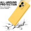 Realme 14/14T 5G Yellow Liquid Silicone Dropproof Phone Case - 5