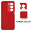 Realme C75/C73 5G Red Liquid Silicone Dropproof Full Coverage Case - 6