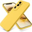 OPPO Reno10 Pro+ Yellow Liquid Silicone Dropproof Phone Case Full Coverage - 1