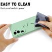 OPPO Reno10 Pro+ Green Liquid Silicone Dropproof Full Coverage Case - 6