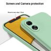 OPPO A58 4G Green Liquid Silicone Dropproof Full Coverage Phone Case - 4