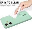 OPPO A59/A2 Green Liquid Silicone Dropproof Full Coverage Phone Case - 6