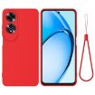 OPPO A60 4G Red Liquid Silicone Dropproof Full Coverage Phone Case - 1