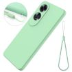 OPPO A60 4G Green Liquid Silicone Dropproof Full Coverage Phone Case - 7