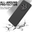 OPPO F27 5G Black Liquid Silicone Dropproof Full Coverage Case - 5
